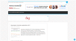 Desktop Screenshot of nominas.com.co